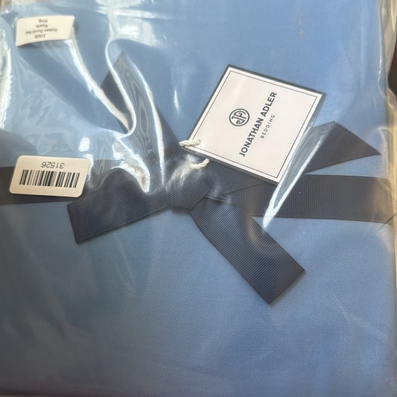 LAST ONE 🔥 Jonathan Adler King Ripple supinated cotton duvet set - Picture 9 of 12